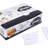 Badge transparent avec clip et épingle de sûreté