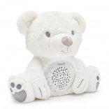 Ours polaire en peluche avec projecteur et musique