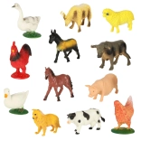 Ensemble de Figurines Éducatives d'Animaux de la Ferme