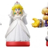 figurines amiibo Super Mario – set de mariage Mario, Peach et Bowser (3 pcs)