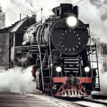 Puzzle Interdruk : Locomotive à vapeur 500 pièces