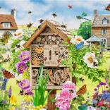 Puzzle TREFL Premium Plus Tea Time : maison pour abeilles 1000 pièces
