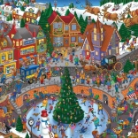 Puzzle Grafika Noël Confus 500 Pièces