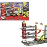 Jouet Garage de Stationnement à 4 Niveaux