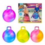Balle sautoir avec poignée 45 cm multicolore