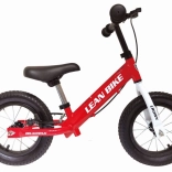 Draisienne enfant Crown rouge avec roues gonflables