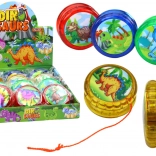Yo-yo lumineux à motif dinosaures – 4 couleurs