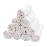 Couches en coton premium 80 × 80 cm, 10 pcs