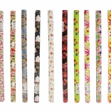Papier cadeau à motif floral 0,7 × 2 m