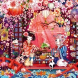 Puzzle Cérémonie du thé japonaise 500 pièces