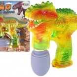Pistolet à bulles pour enfants dinosaure avec solution en forme d’œuf