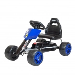Kart à pédales pour enfants BABY MIX Speedy bleu