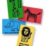 Gomme plastique KOH-I-NOOR Afrique, 1 pc (motifs assortis)