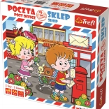Trefl Jeux 2-en-1 Poste et Magasin
