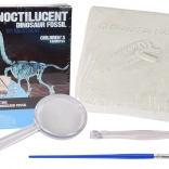 Kit archéologique fouilles dinosaure squelette 3D Brachiosaurus