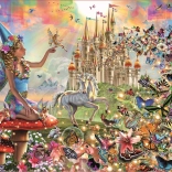 Educa puzzle Fée et papillons 500 pièces