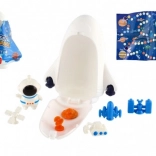 Fusée spatiale avec accessoires
