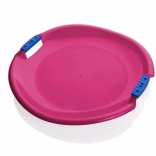 assiette de luge tornado super 54 cm – jaune