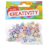 Perles colorées Étoiles 15g