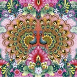 Puzzle Paons indiens 1500 pièces