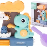 Jouet de bain pour enfant avec dinosaures et roue