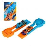 Set de petites voitures métalliques avec lanceurs