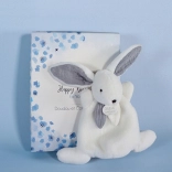 Doudou Lapin en Peluche dans une Boîte Cadeau