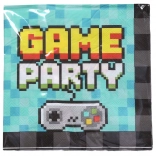 Serviettes de fête JEU 33 × 33 cm, 20 pcs