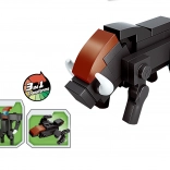 QMAN set de construction 3‑en‑1 – sanglier (27 pièces)