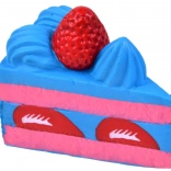 Part de gâteau squishy antistress en mousse
