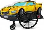 Déguisement de carnaval véhicule TRANSFORMERS Bumblebee pour fauteuil roulant