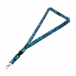 Porte-clés premium avec mousqueton motif dinosaure