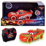 Voiture RC Flash McQueen Turbo Glow Racers télécommandée 1:24