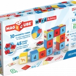 Geomag Magicube Words jeu de construction magnétique éducatif 55 pièces