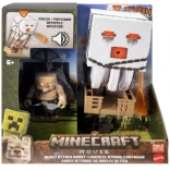 Minecraft Ghast attaquant avec projectiles – figurine interactive