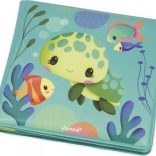 JANOD Livre d’images souple pour le bain tortue