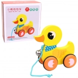 Canard à tirer en bois