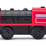 Locomotive rouge à piles