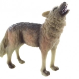 Figurine en plastique loup 9 cm