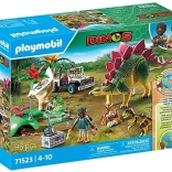 PLAYMOBIL Dinos camp de recherche avec dinosaures