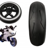 Roue arrière pour moto