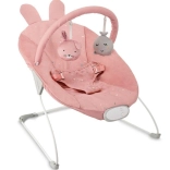 transat bébé vibrant avec mélodies MoMi Glossy rose