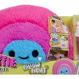 Coussin Fluffie Stuffiez Pillow Fight arc-en-ciel