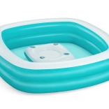 Piscine familiale gonflable 218x218x48 Bestway avec table flottante