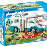 Set de figurines Family Fun camping-car familial