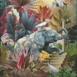 Puzzle HEYE Fauna Fantasies : Fantaisie d’éléphant 1000 pièces