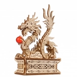 UGEARS Dragon – Puzzle mécanique 3D en bois avec compartiment secret