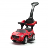 Draisienne pour enfants avec sons et barre de guidage BABY MIX Racer, rouge