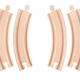 Courbes ferroviaires – longues (4 pcs)