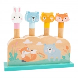 Jeu à ressorts en bois avec petits animaux small foot
